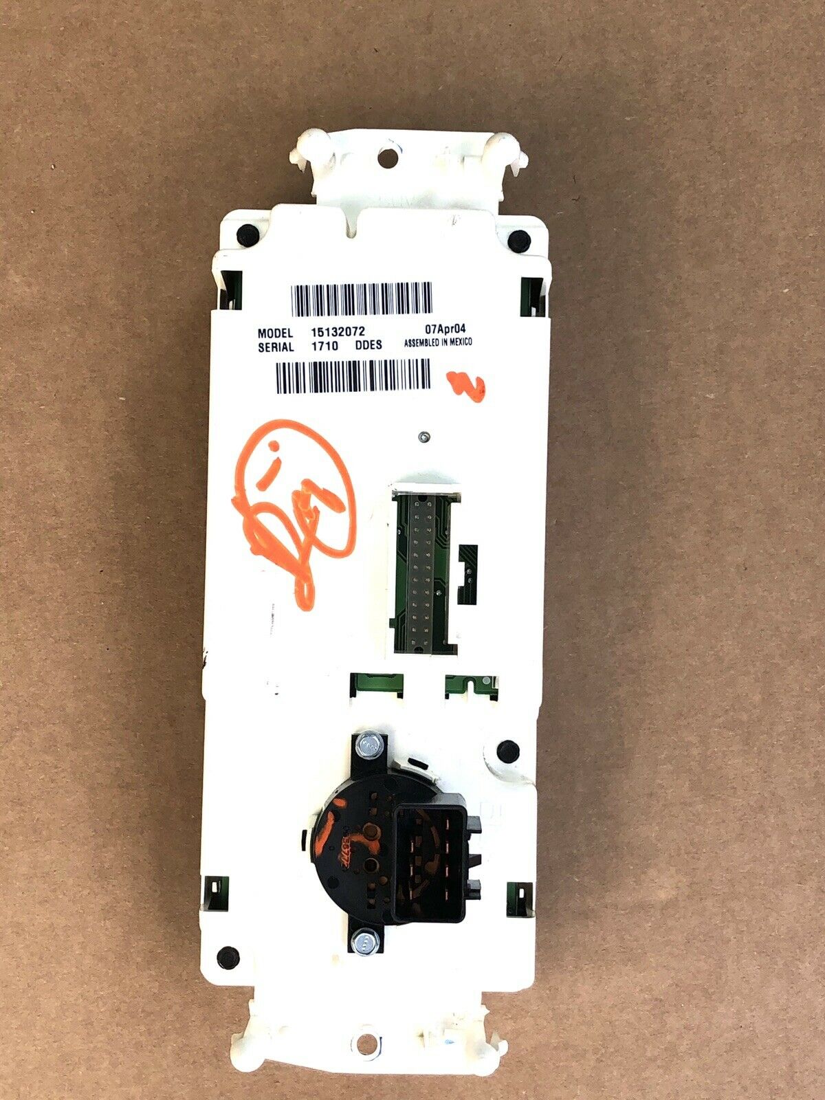 2003 GM DUAL ZONE A/C CLIMATE TEMPERATURE CONTROL SWITCH HEATER DEFROSTER **