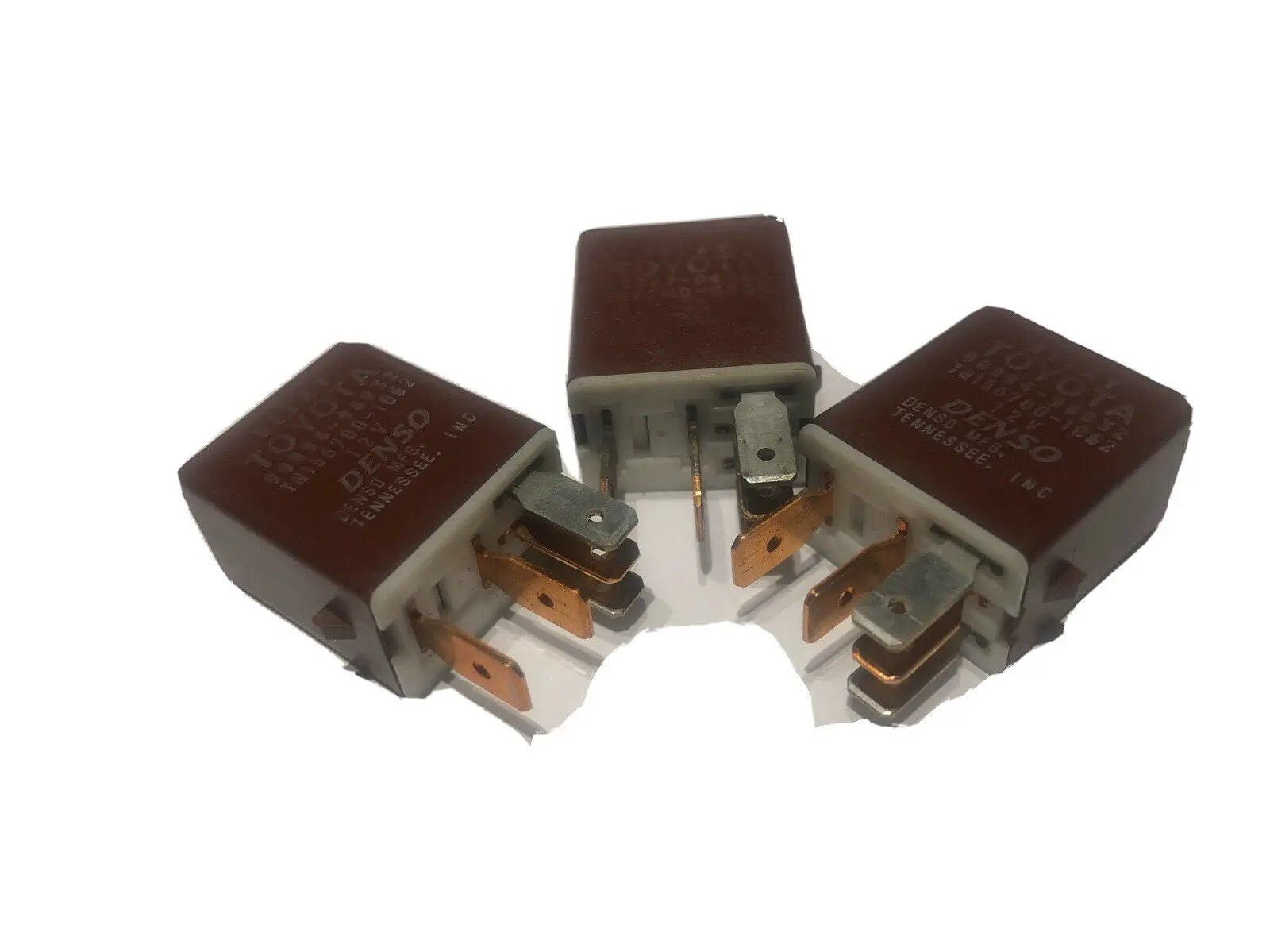 3X DENSO TOYOTA RELAY 90084-98031 YOTAYARD by DENSO
