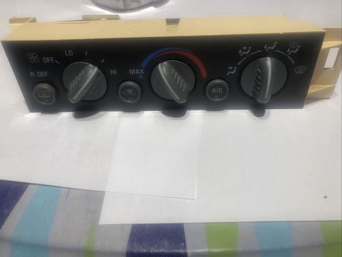 1996-up C & K Silverado Sierra CLIMATE HEATER AC CONTROL SWITCH 16199266 Tested