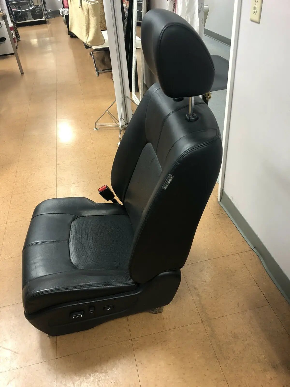 2009-2014 Nissan Murano left driver front power seat tack motor black leather OE by NISSAN