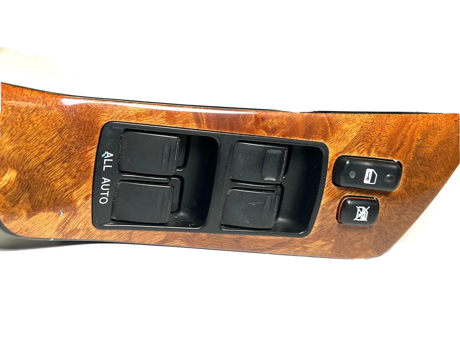 OEM LEXUS RX300 1999-03 FRONT LEFT DRIVER DOOR MASTER WINDOW CONTROL SWITCH WOOD by Lexus