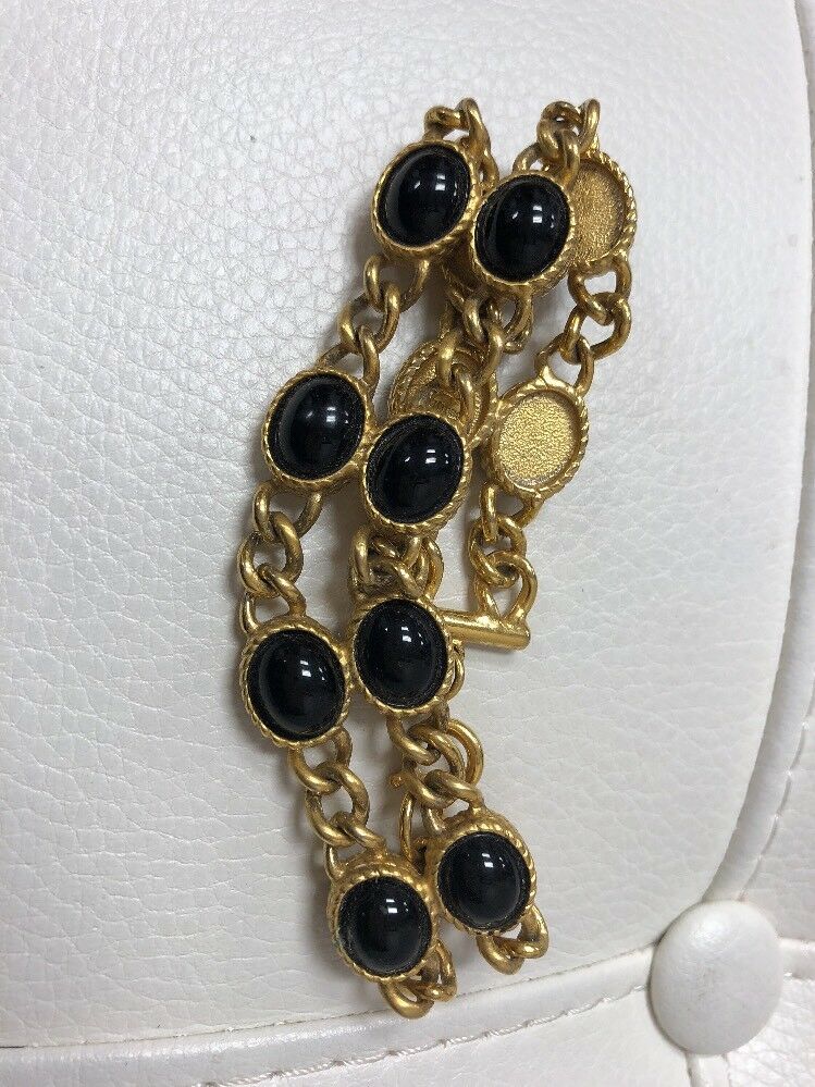 Gold Double Fine Costume Bracelet