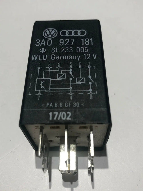 12V 9Pin # 3A0927181 / 61233005 / No. 175 _TESTED RELAY_ VW Audi Seat Skoda by Volkswagon