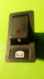 Volvo 940 960 OEM Rear Window Heat Control Switch Button 1362341