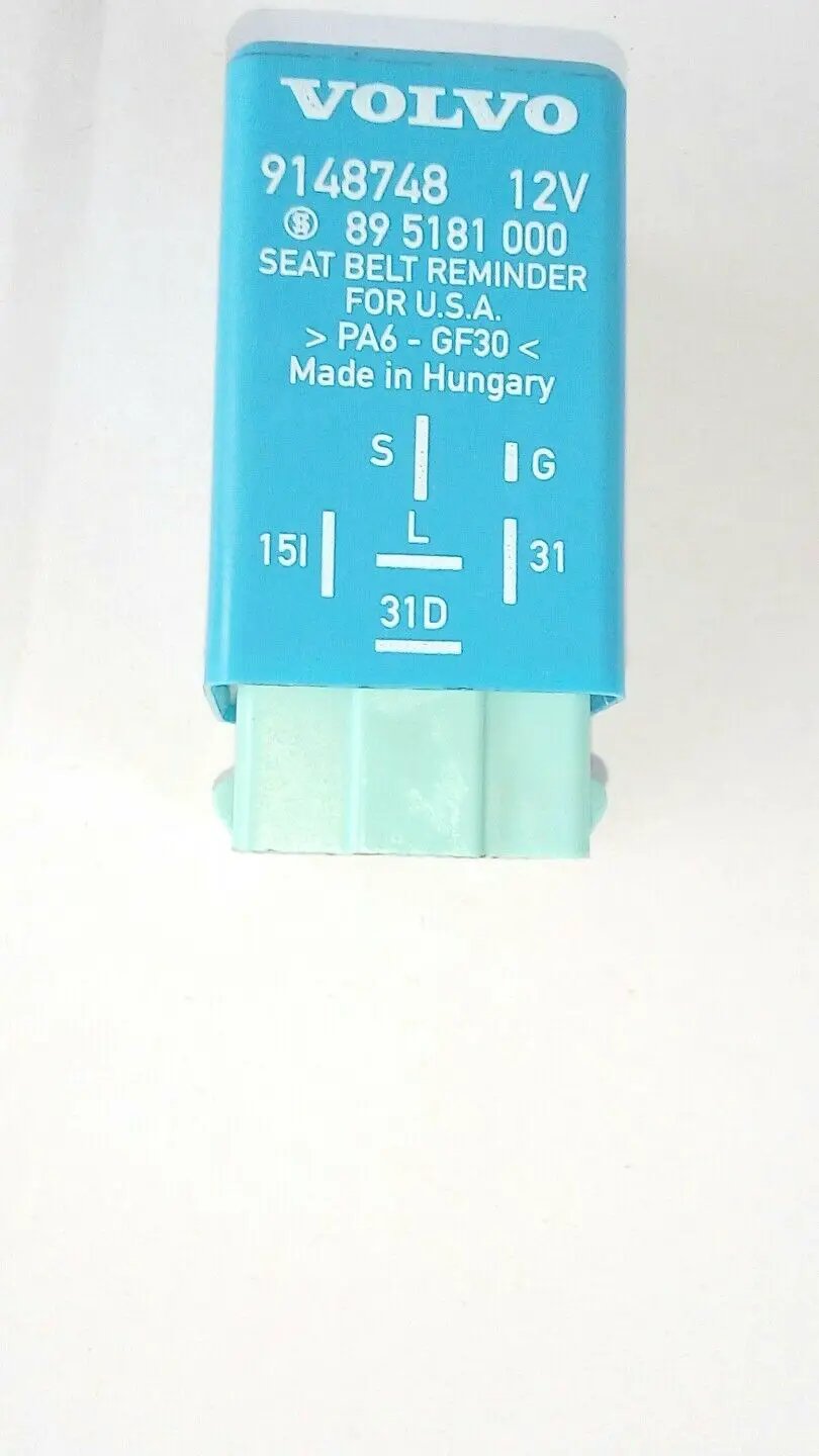 GENUINE VOLVO SEAT BELT REMINDER RELAY 9148748 9128137 I 212 Stribel 895181000 by Volvo