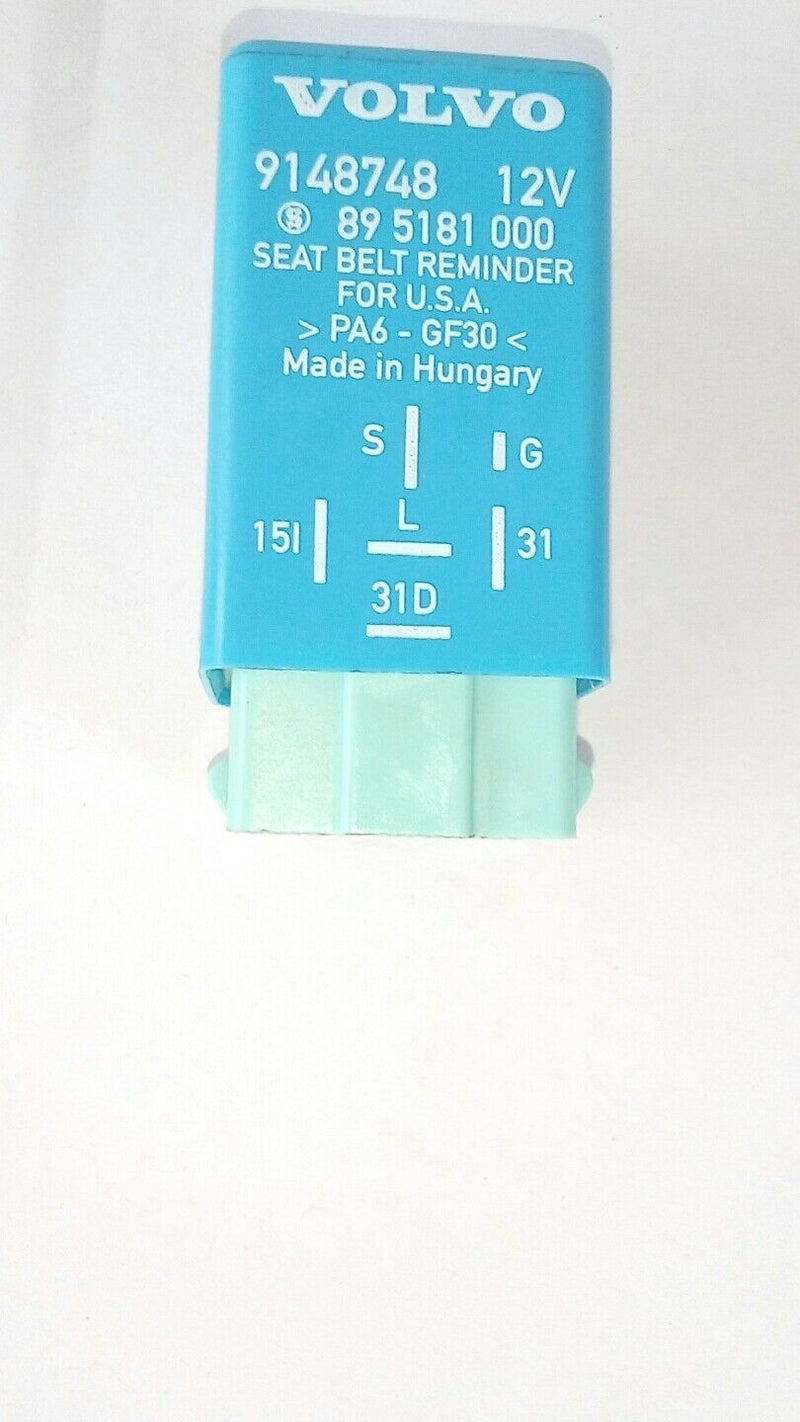 GENUINE VOLVO SEAT BELT REMINDER RELAY 9148748 9128137 I 212 Stribel 895181000