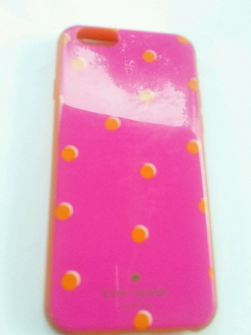 KATE SPADE HYBRID HARDSHELL CASE FOR IPHONE 6 6S  PINK / ORANGE LIVE COLORFULLY