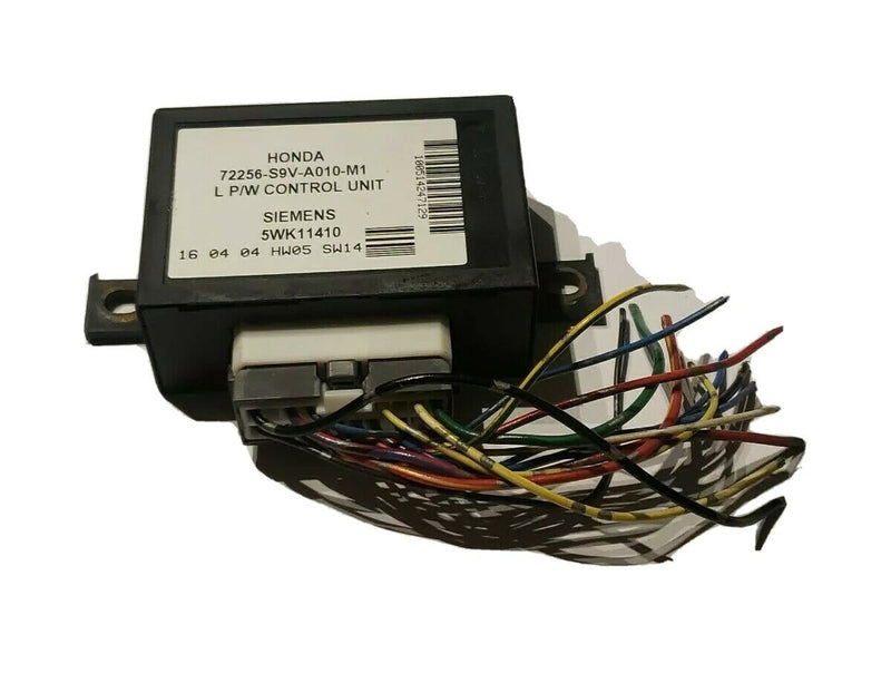 03-08HONDA PILOT DRIVER SIDE DOOR CONTROL MODULE 72256-S9V-A010-M1 P/W UNIT