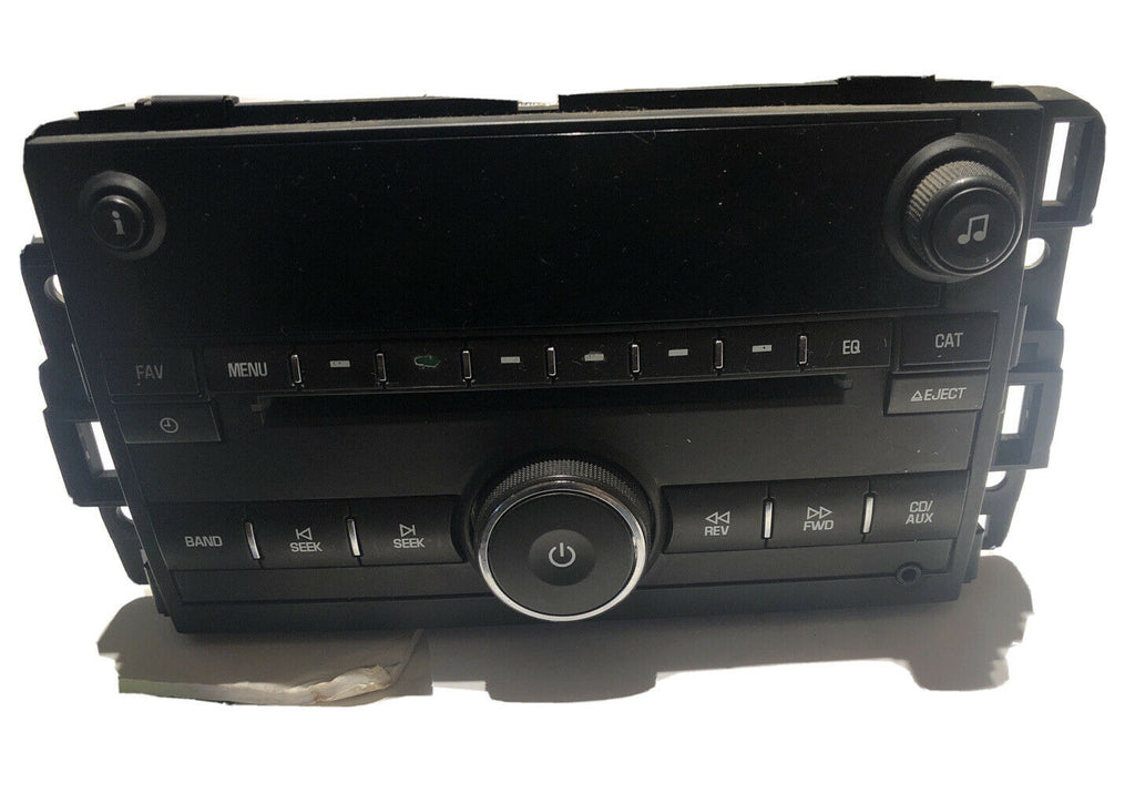 2010 Chevy Traverse Radio AM FM CD Player w USB Aux Input 20935119 UNLOCKED UUI