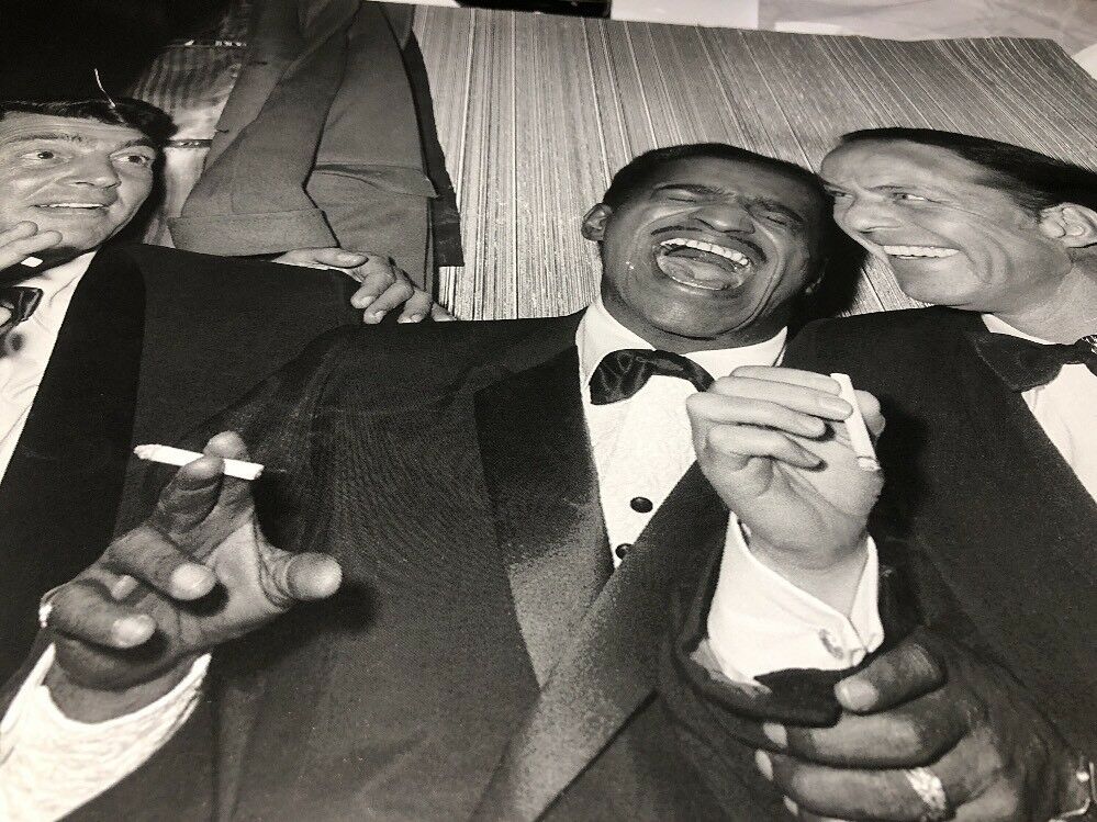 THE RAT PACK  DEAN MARTIN SAMMY DAVIS, JR. & FRANK SINATRA