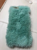 Iphone 6 Plus Fuzzy Teal Phone Case by DALEY1DEALS,LLC.