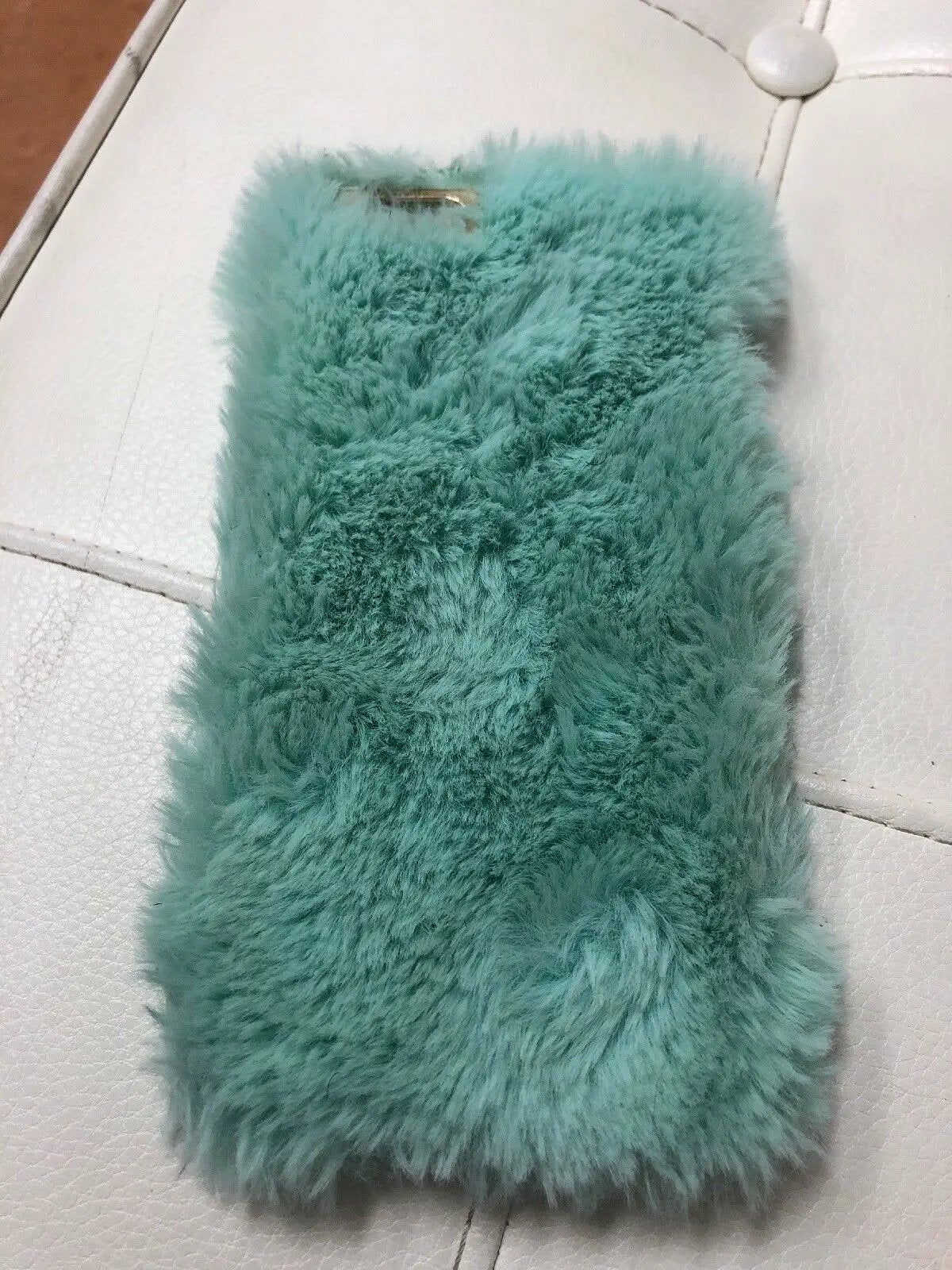 Iphone 6 Plus Fuzzy Teal Phone Case by DALEY1DEALS,LLC.
