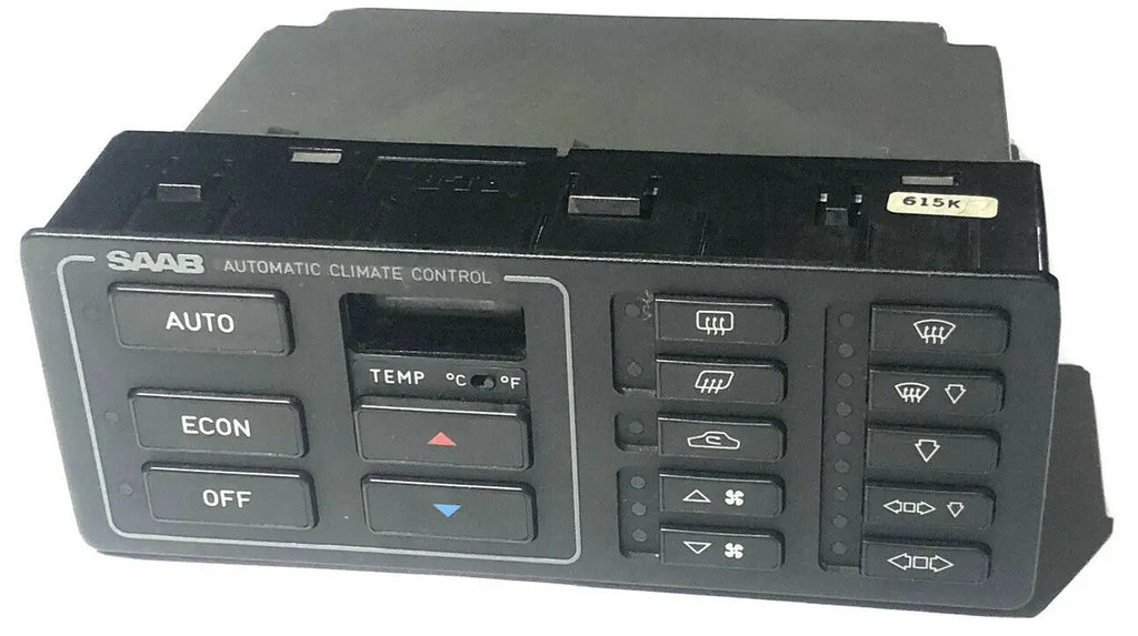 95-98 SAAB 9000 CLIMATE CONTROL w/ AUTO AC 4610259 4383790 heater temperature by Saab