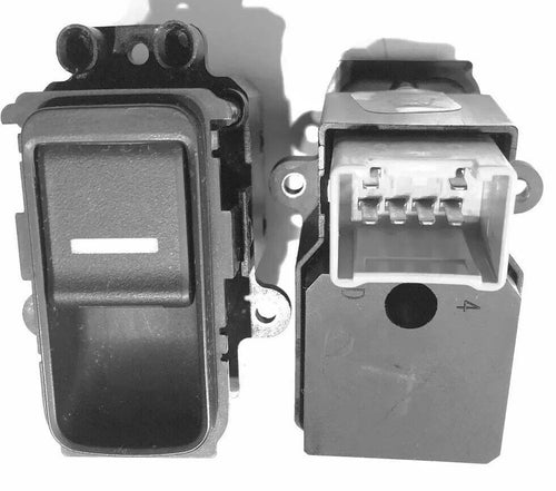 PAIR Black Car Door Window Switch 2003-2007 Honda Accord 2.4L Rear Left /Right