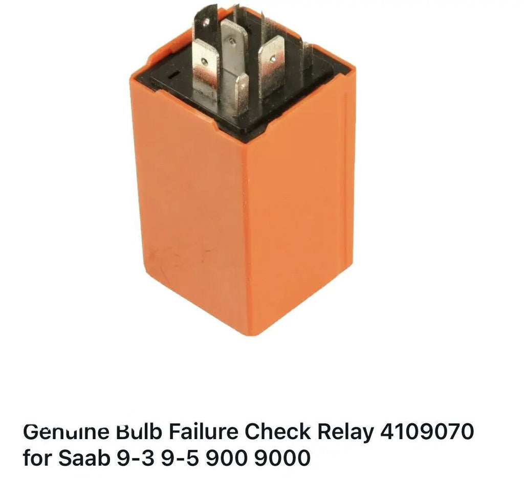 SHIPS SAME DAY! Saab 4109070 EQUIVALENT Lamp Control Relay Bulb Check by Saab OEM