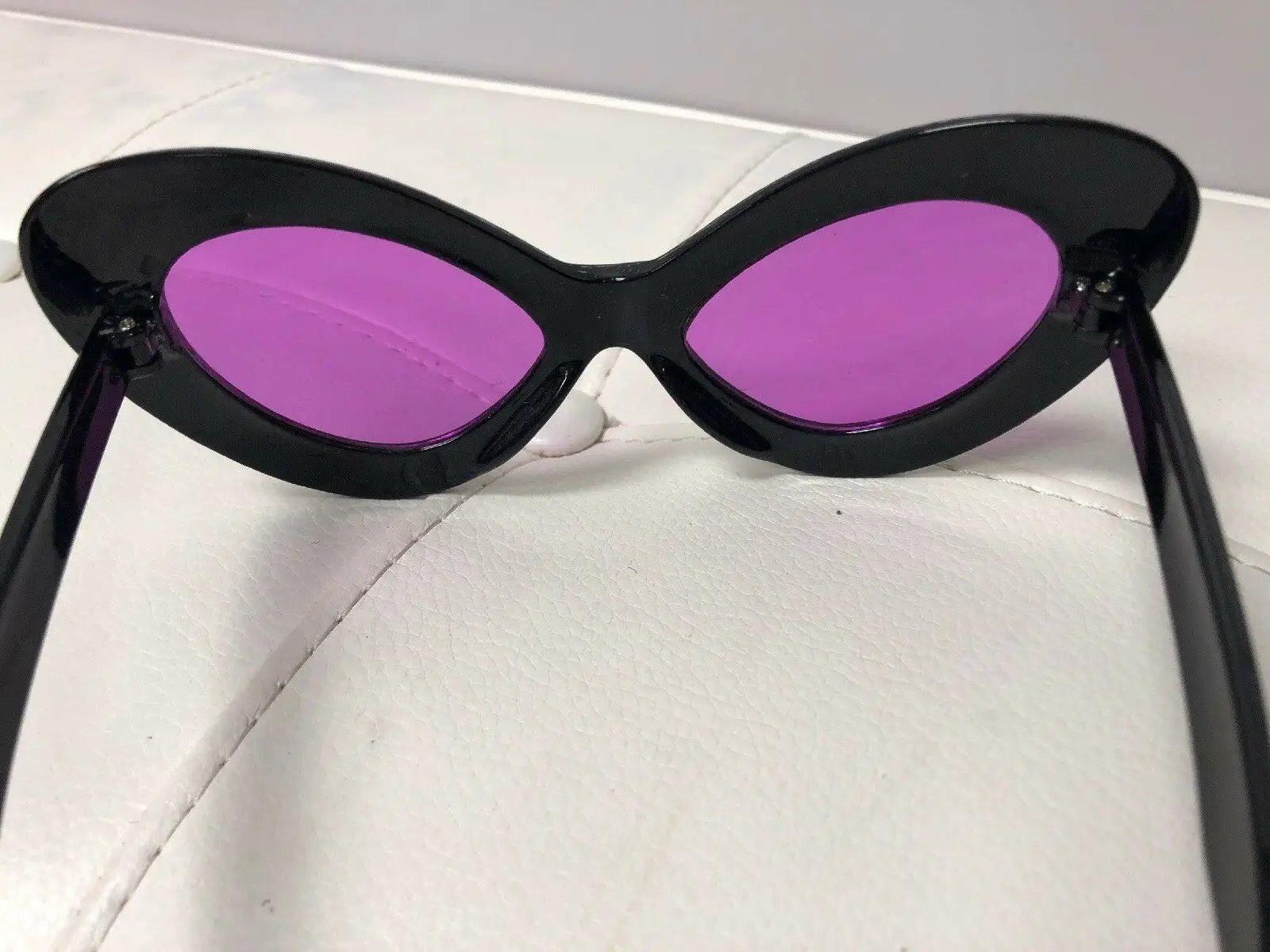 Lucky Brand D931 Women's Sunglasses Oversized Cat-Eye, Black / Purple Grad. #C73 by Unbranded