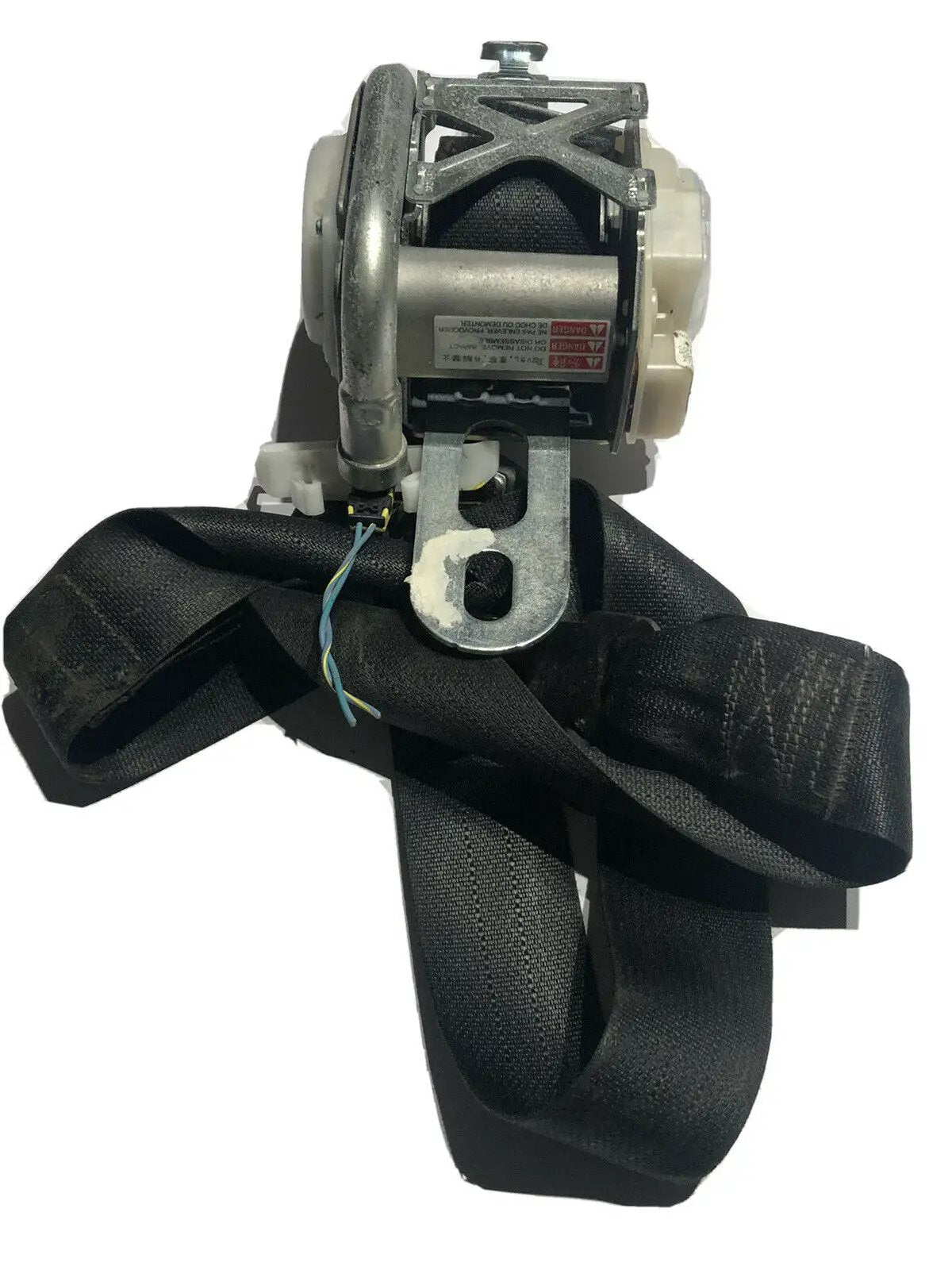 Seat Belt, Front Retractor For Durango FRONT RIGHT BLACK Retractor Pretension by Dodge