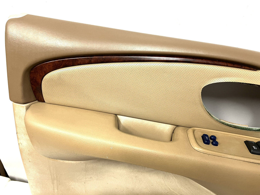 1998-2005 BLAZER BRAVADA OEM DRIVER DOOR PANEL LH 1999 2000 2001 2002 Tan  Beige