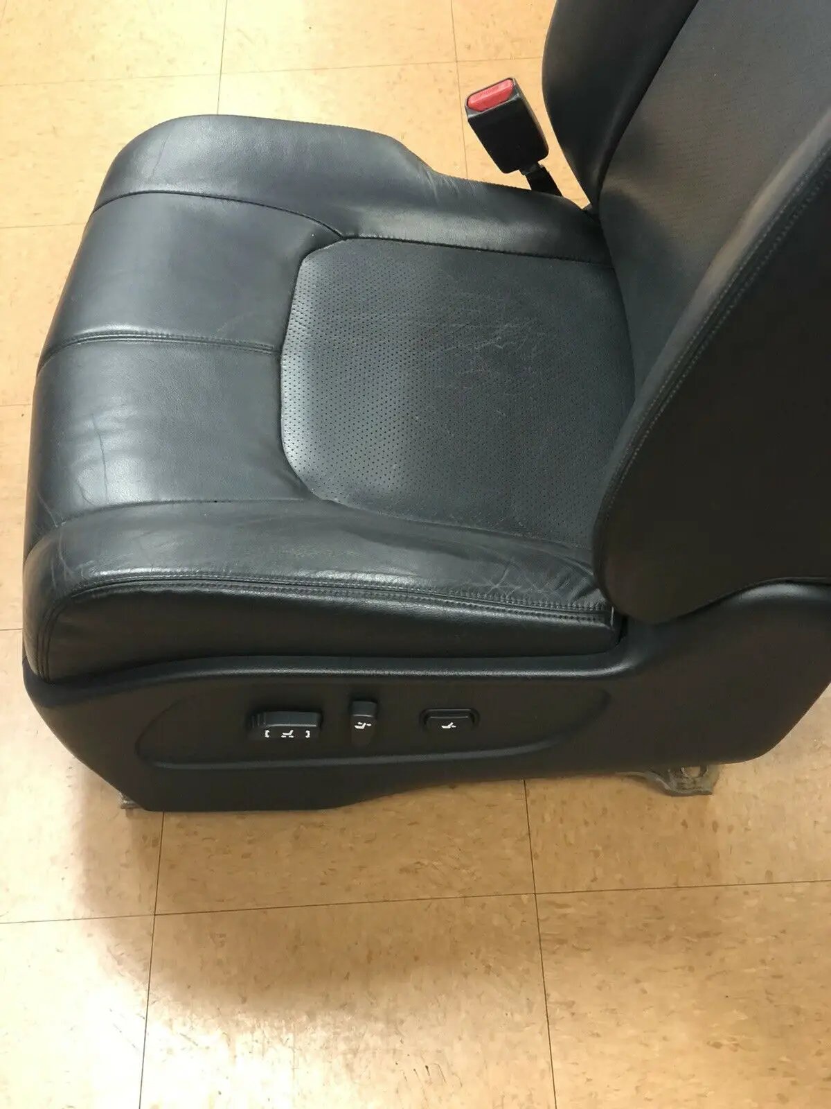 2009-2014 Nissan Murano left driver front power seat tack motor black leather OE by NISSAN