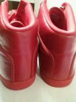 mens full leather reebok reverse volcano erupt red!Hot!