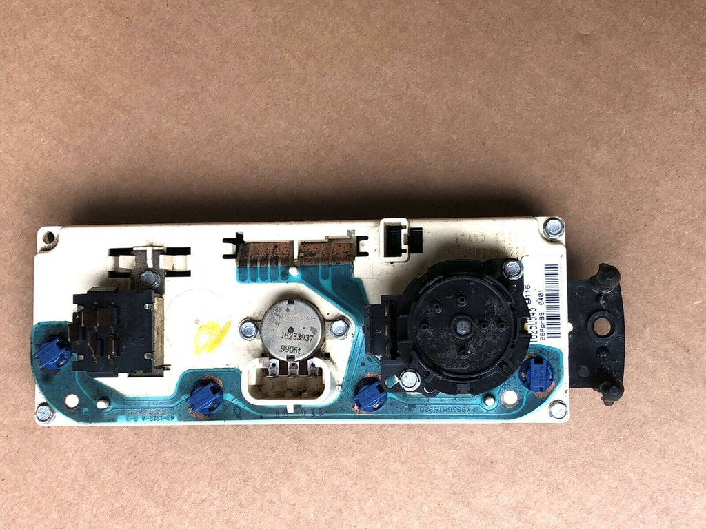 Chevy GMC manual climate control AC HEAT 98-05 S10 Blazer Jimmy 16250535 OEM