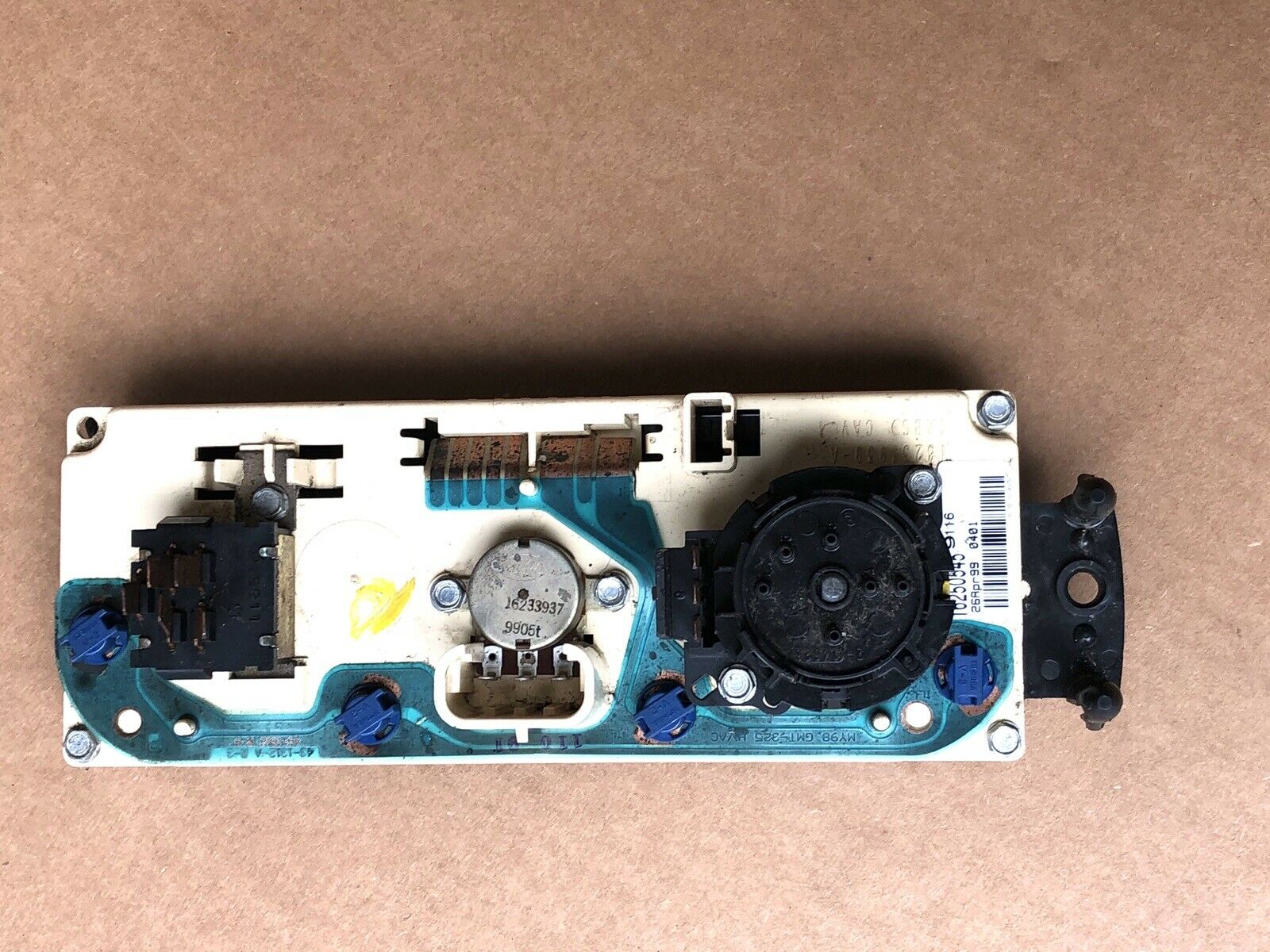 Chevy GMC manual climate control AC HEAT 98-05 S10 Blazer Jimmy 16250535 OEM