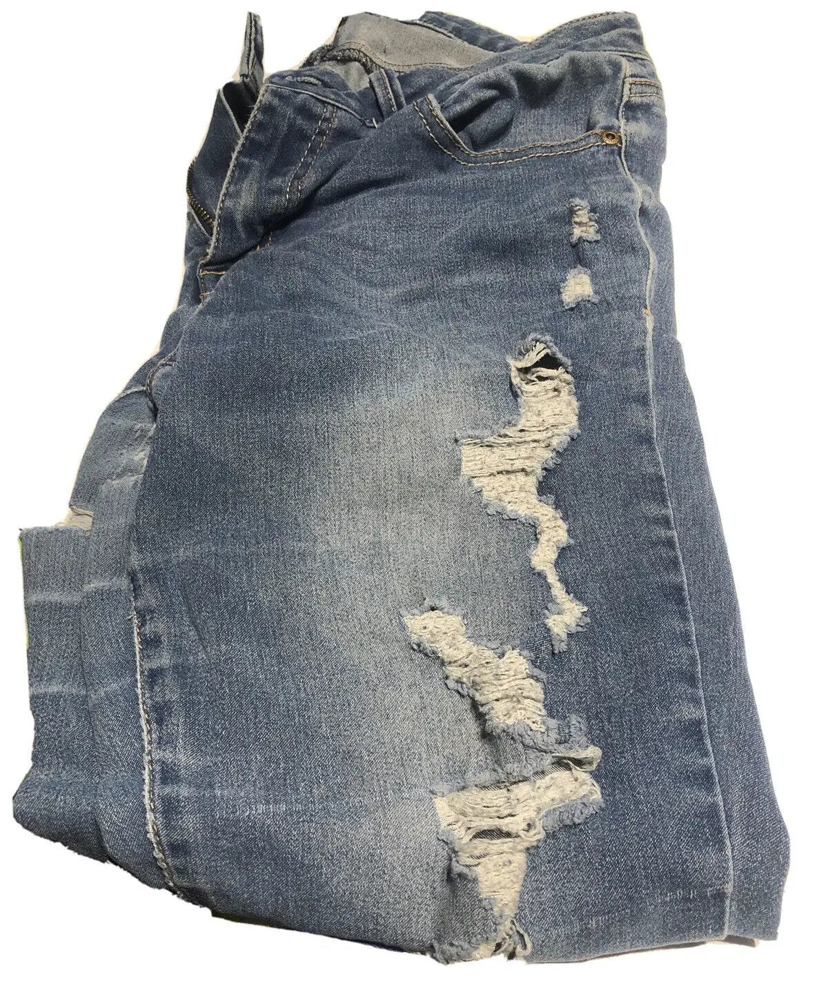 Evermore Distressed Jeans Super Super Stretch Women’s Size 9 by Evermore