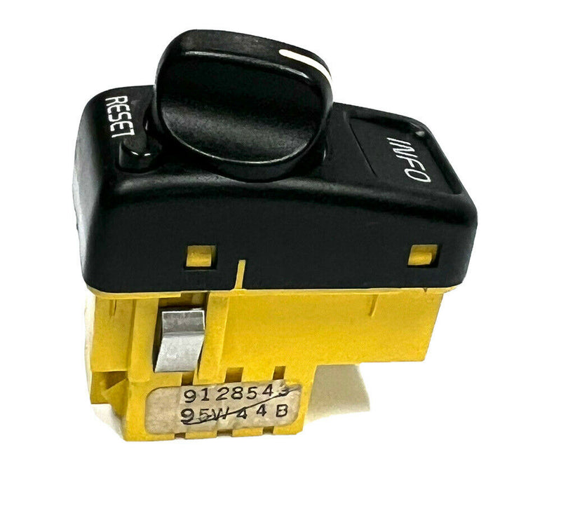 Volvo 850 VDO Computer Control Switch Info Trip Reset Button 9128543 OEM