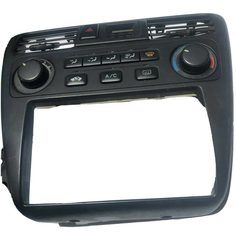 1998-2002 HONDA ACCORD CENTER DASH RADIO CLIMATE CONTROL & CLOCK BEZEL TRIM OEM