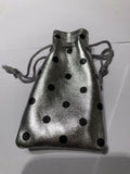 Silver Metallic Jewlrey Dustbag