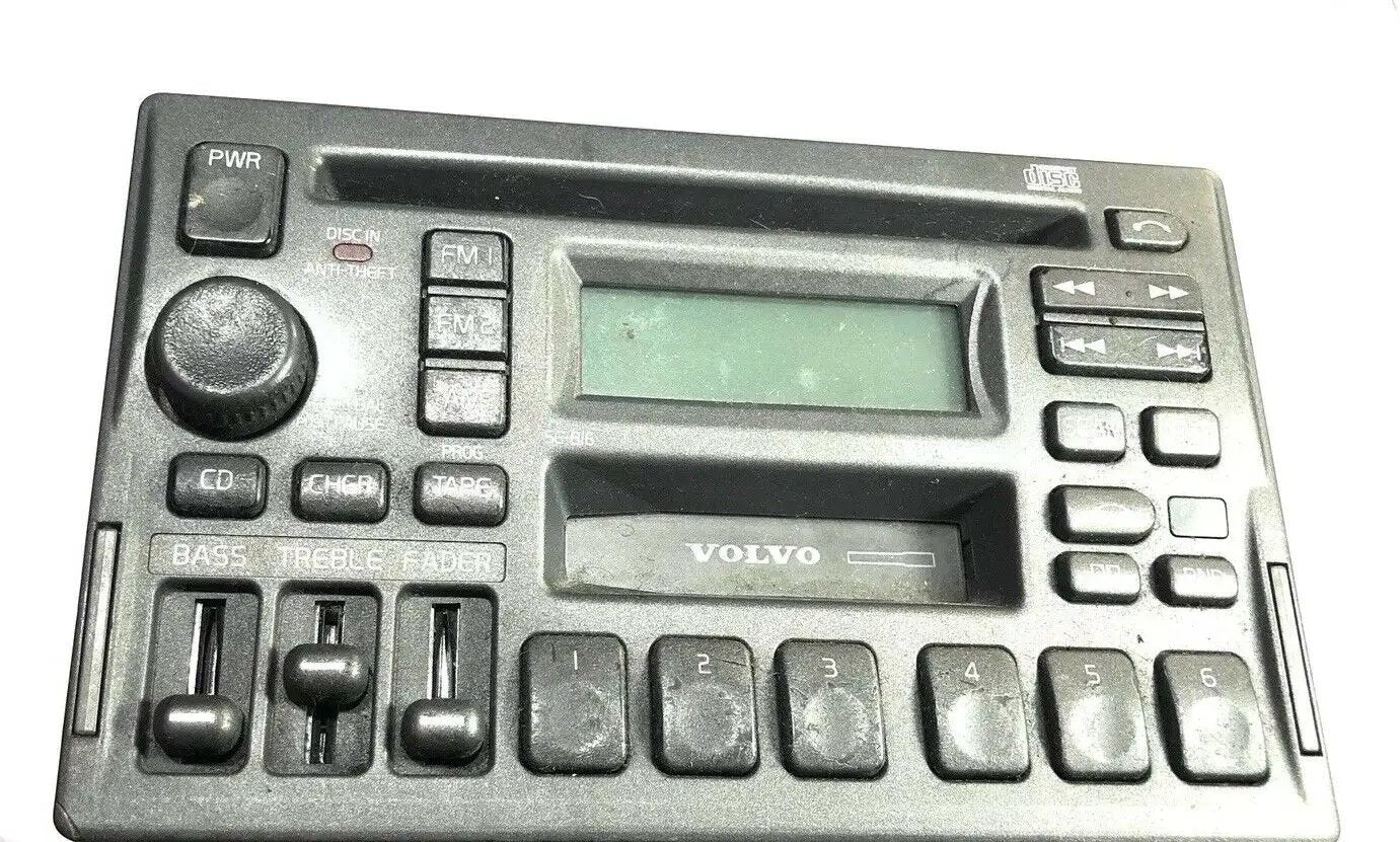 Volvo 90 70 40 Series 1997-2004 Radio AM FM CD Cassette PN 3533771-1 Face SC-816 by Volvo
