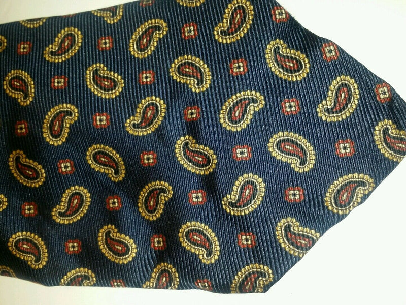 gap blue premium authentic neckwear blue paisley print