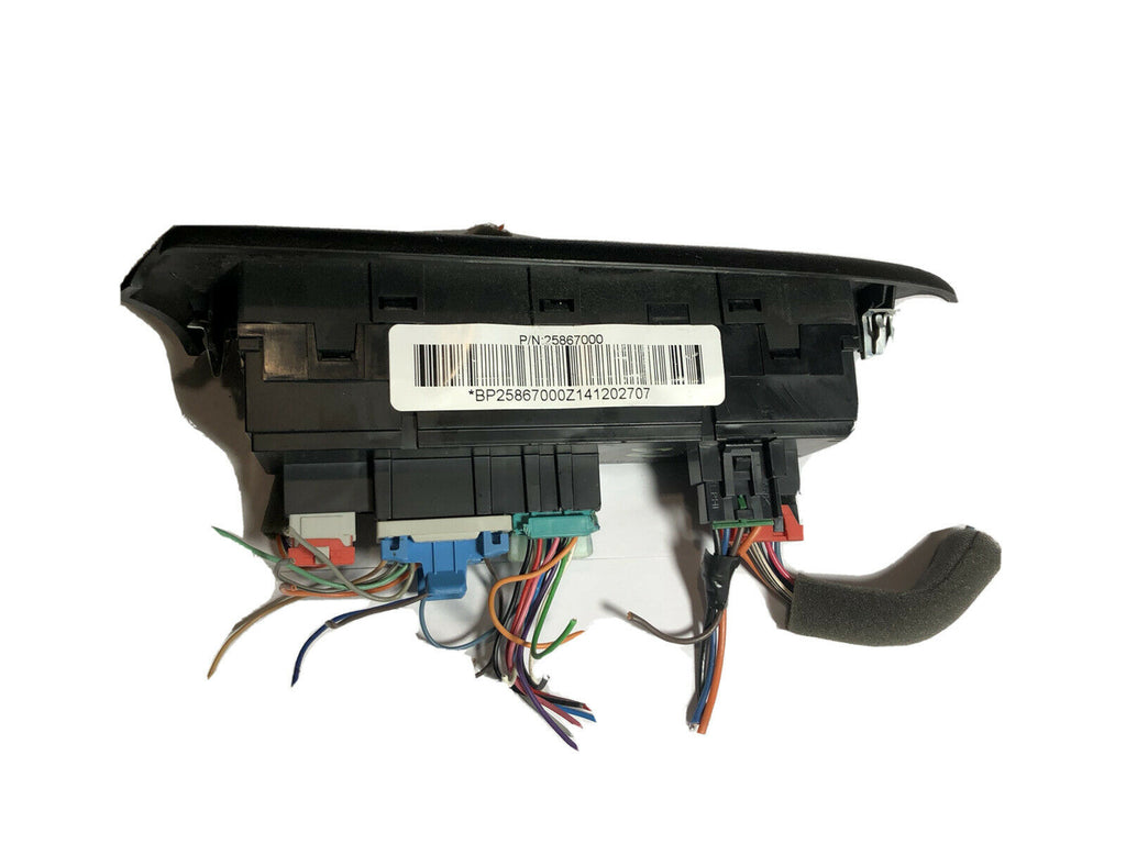 2006 - 09 CHEVY TRAILBLAZER DRIVER LEFT SIDE MASTER POWER WINDOW SWITCH 25867000