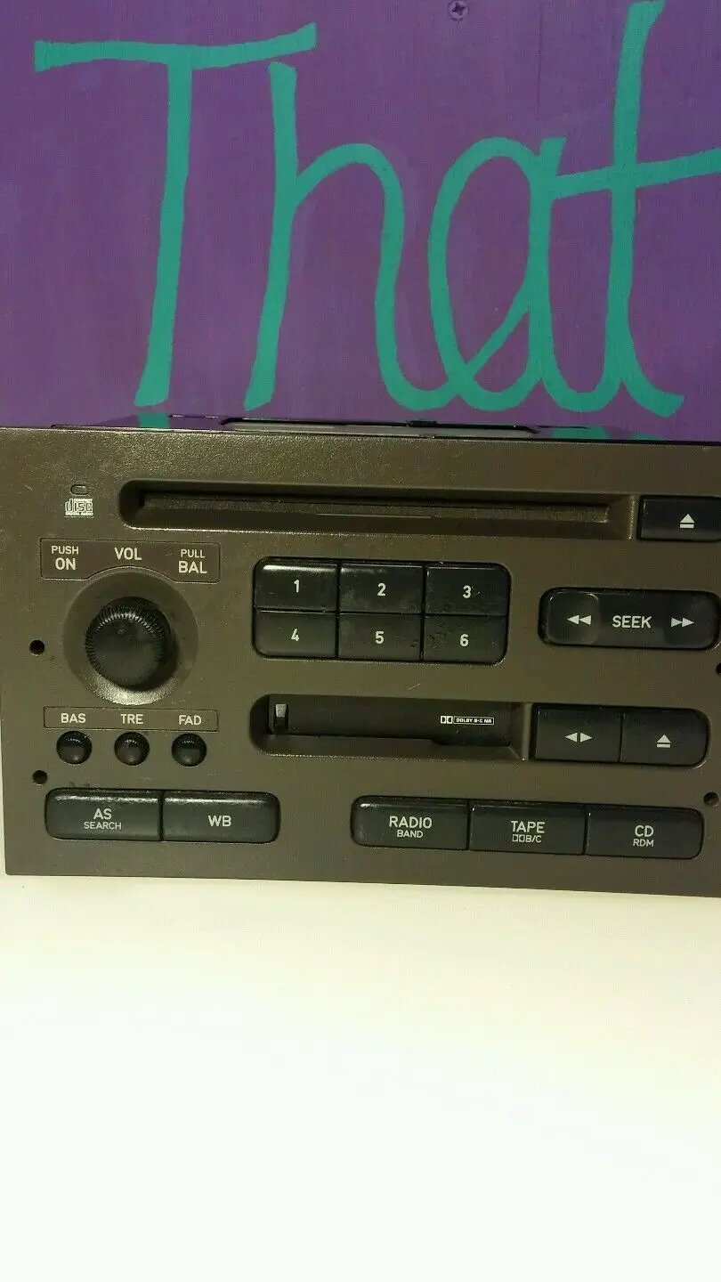 99 00 01 02 03 SAAB 9-5 RADIO AM FM CD CASSETTE PLAYER STEREO PREMIUM SOUND HU/1 by Saab