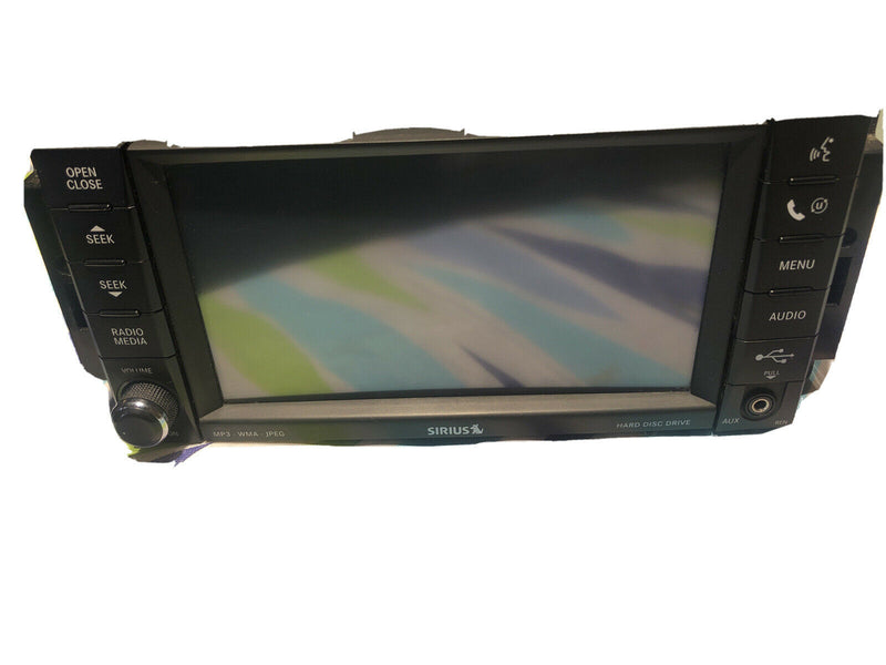 07 - 13 Chrysler Jeep Dodge Radio Navigation Display CD DVD MP3 WMA 05064244AJ