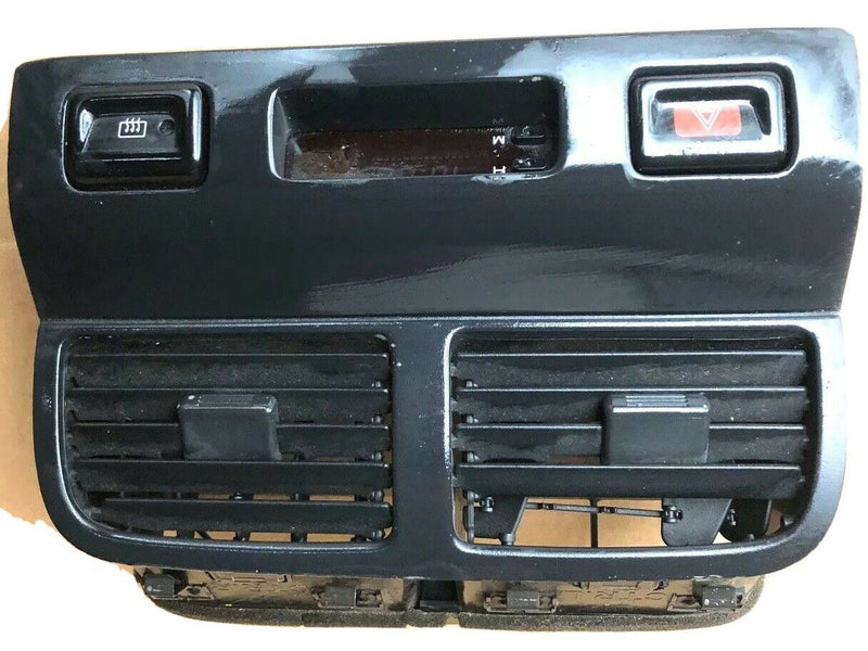 1995 96 97 98 99 Nissan Maxima VENTS BLACK Clock Bezel  Air AC Upper Center Dash