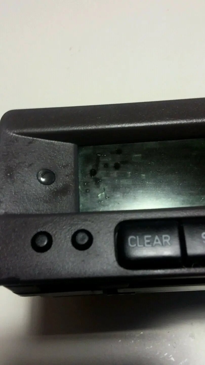 Saab 9-5 SID2 Information Display Radio Clock Dash LCD MPG 98 99 00 01 02 03 OEM by Saab