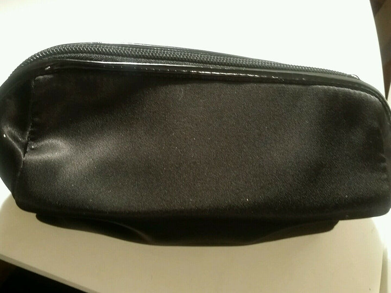 Herve Leger Black Clutch Wristlet Makeup Perfume Bag Pouch #88ii