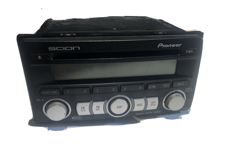 SCION Toyota Factory PIONEER OEM Radio/CD/Satellite Player PT546-00080