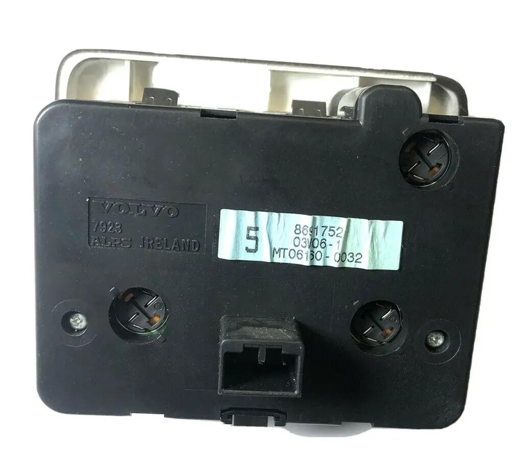 VOLVO 01-09 S60 01-07 V70 XC70 HEADLIGHT SWITCH DASH BLACK NO FOGS OEM 8691752 by Volvo