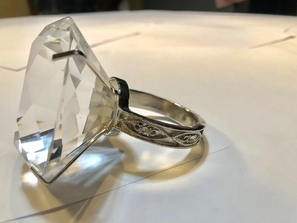 Diamond Ring Hankerchiek Holder by DALEY1DEALS,LLC.