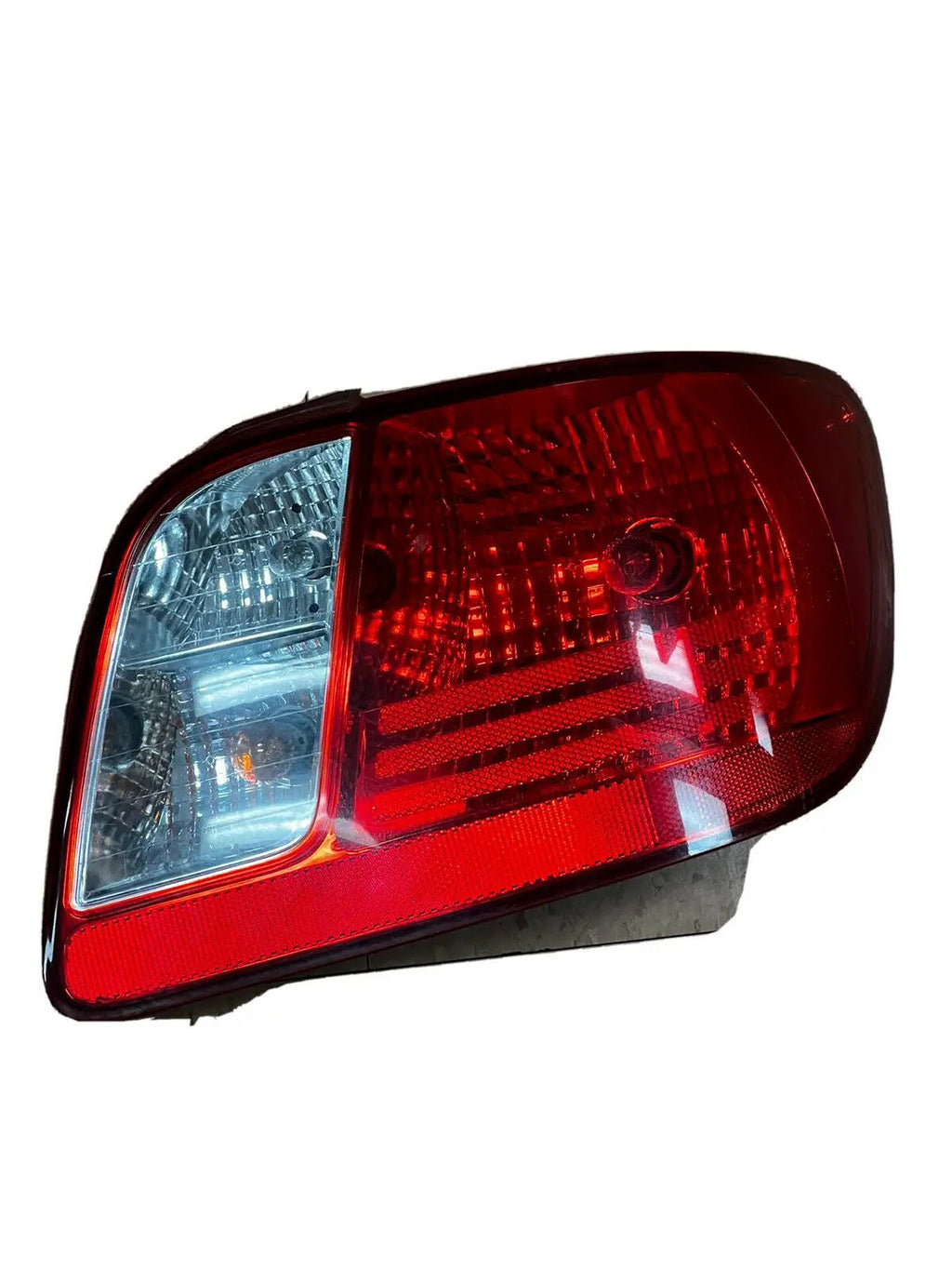 Halogen Tail Light For 2006-2011 Kia Rio Sedan Right Clear/Red Lens w/Bulbs CAPA by Perfect Fit