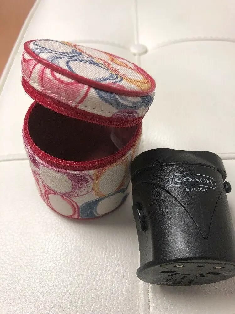 Coach Signutre Round Plugbin Case by Coach