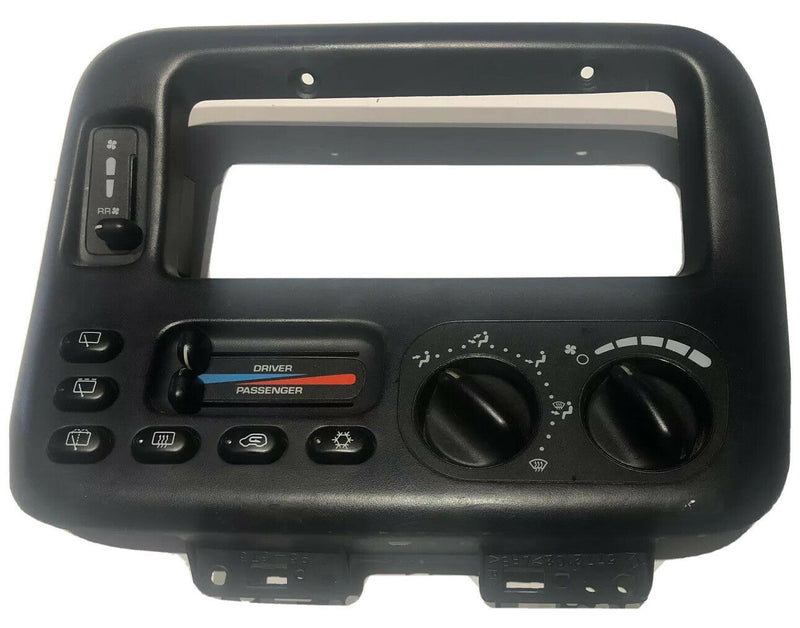 1996-2000 Dodge Caravan A/C Heater Climate Control 96 97 98 99 00 Black Bezel OE