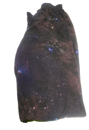 Shosho Womens Size Small/Medium Leggings Stretch Pants Yoga Super Soft Galaxy