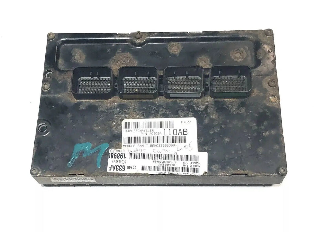 Programmed 2005 Town & Country Caravan Engine Computer ECU ECM OEM 04748375AE by Chrysler
