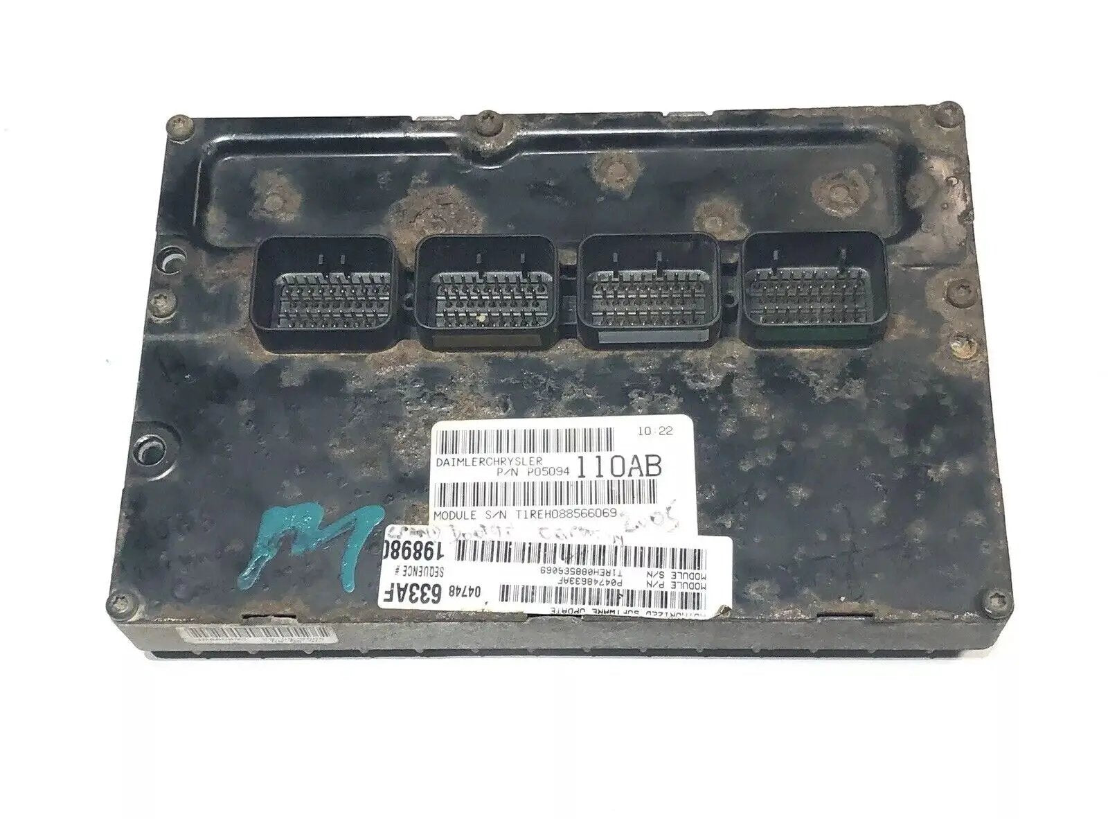 Programmed 2005 Town & Country Caravan Engine Computer ECU ECM OEM 04748375AE by Chrysler