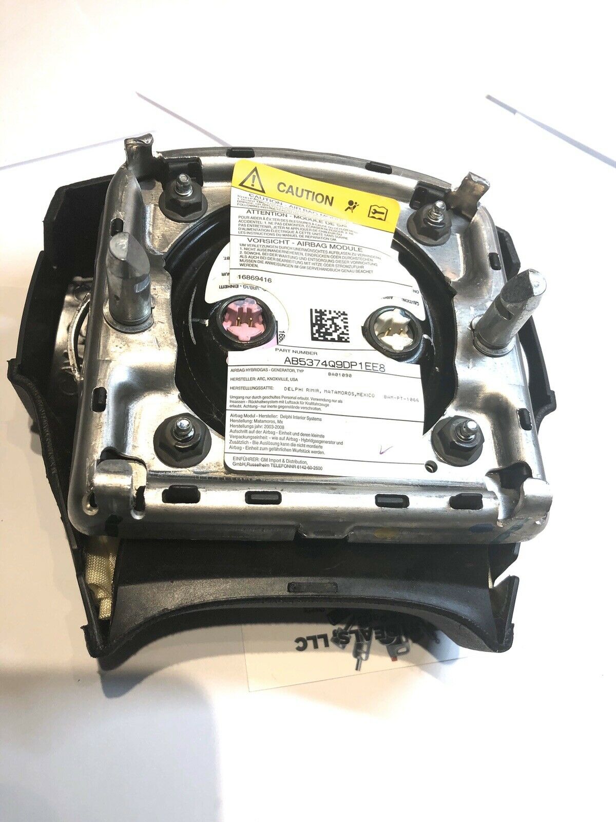 FITS 2004 CHEVY TRAILBLAZER OEM DRIVER AIRBAG AIR BAG AB2395Q1EZ4DSY OE