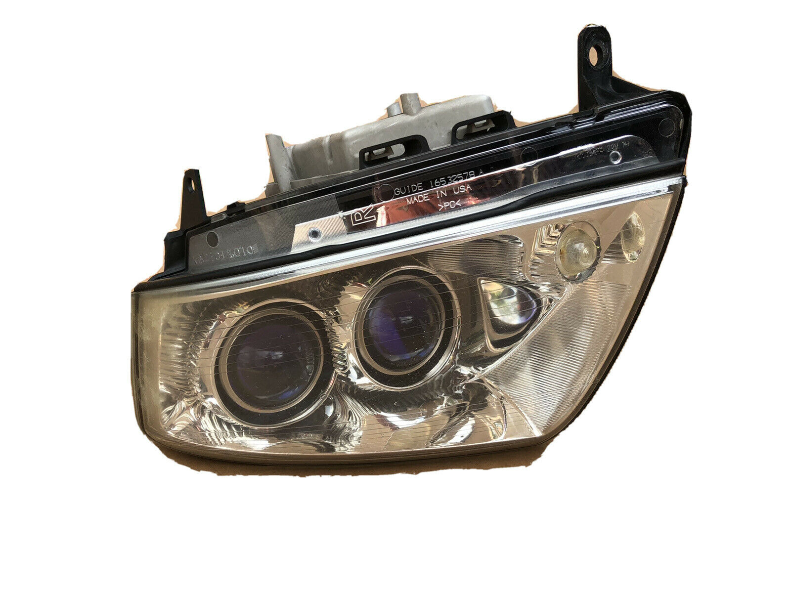 2005-11 CADILLAC STS-4 HALOGEN HEADLIGHT HEADLAM PASSENGER SD Left OEM A4 Lense