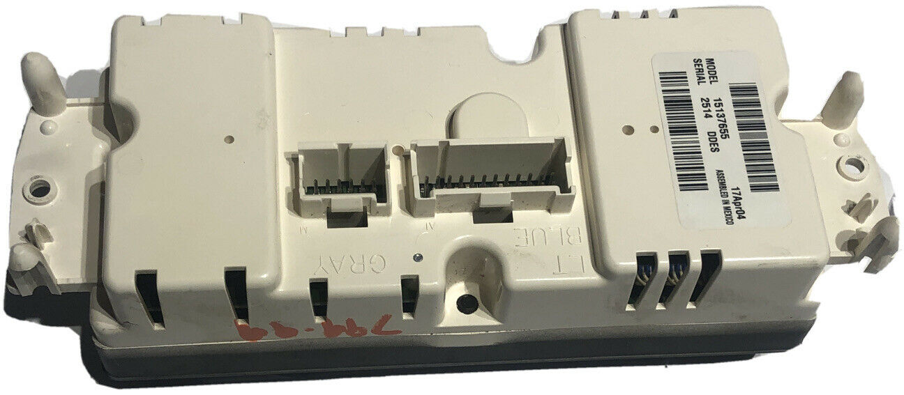 03-06 Tahoe Suburban Yukon Silverado Exclade  A/C  Climate Control 15137655